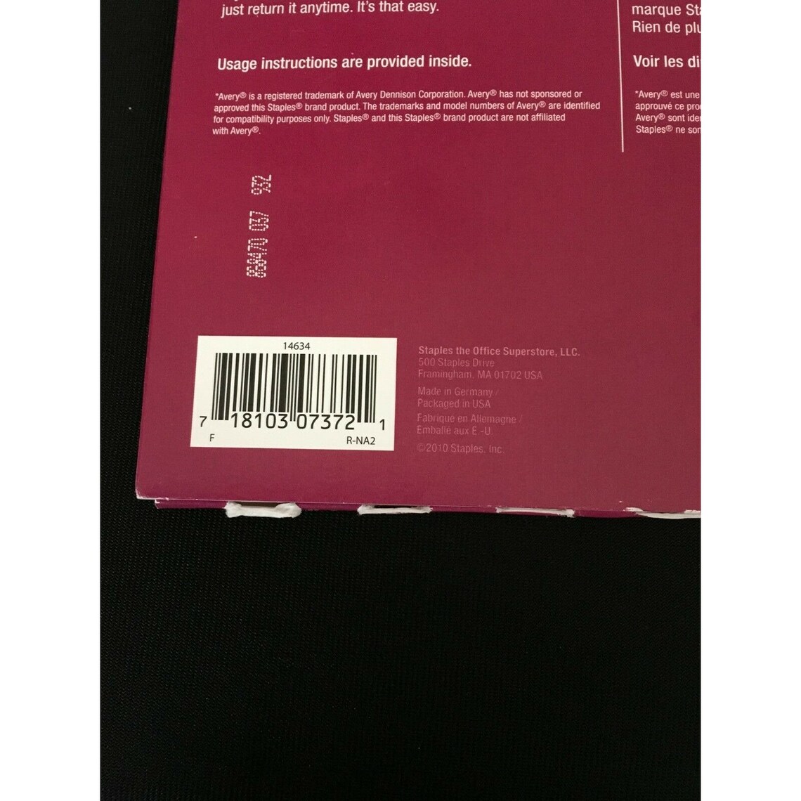 Staples Laser & Inkjet Matte White Tent Cards Etsy