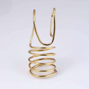 Trigger Brass Splint Ring, EDS splint, MCP splint, Handmade Splint Ring, Ring Splint, Triggering Ring, Brass ring, Gold Ring, Vintage ring