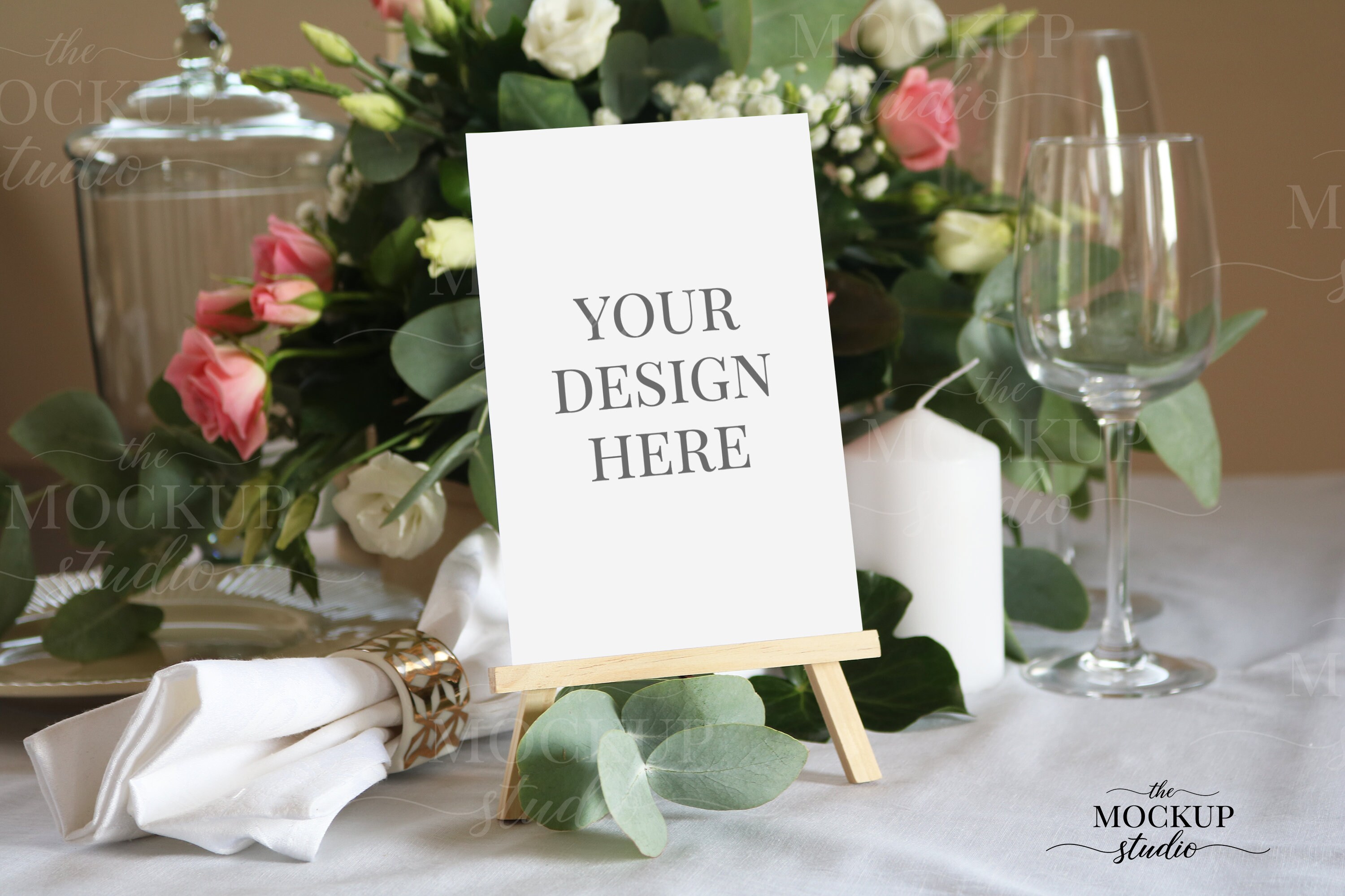 Download Table Card Mockup Table Number Sign Stationery Styled Stock Psd Smart Object