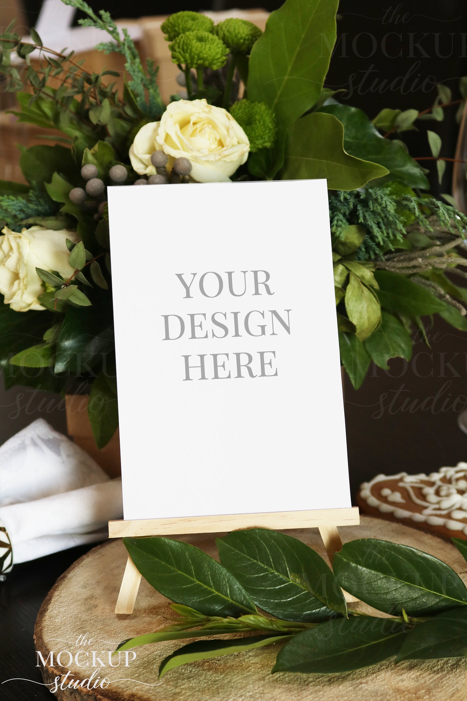 Wedding Table Number Mockup 5 X 7 Table Etsy