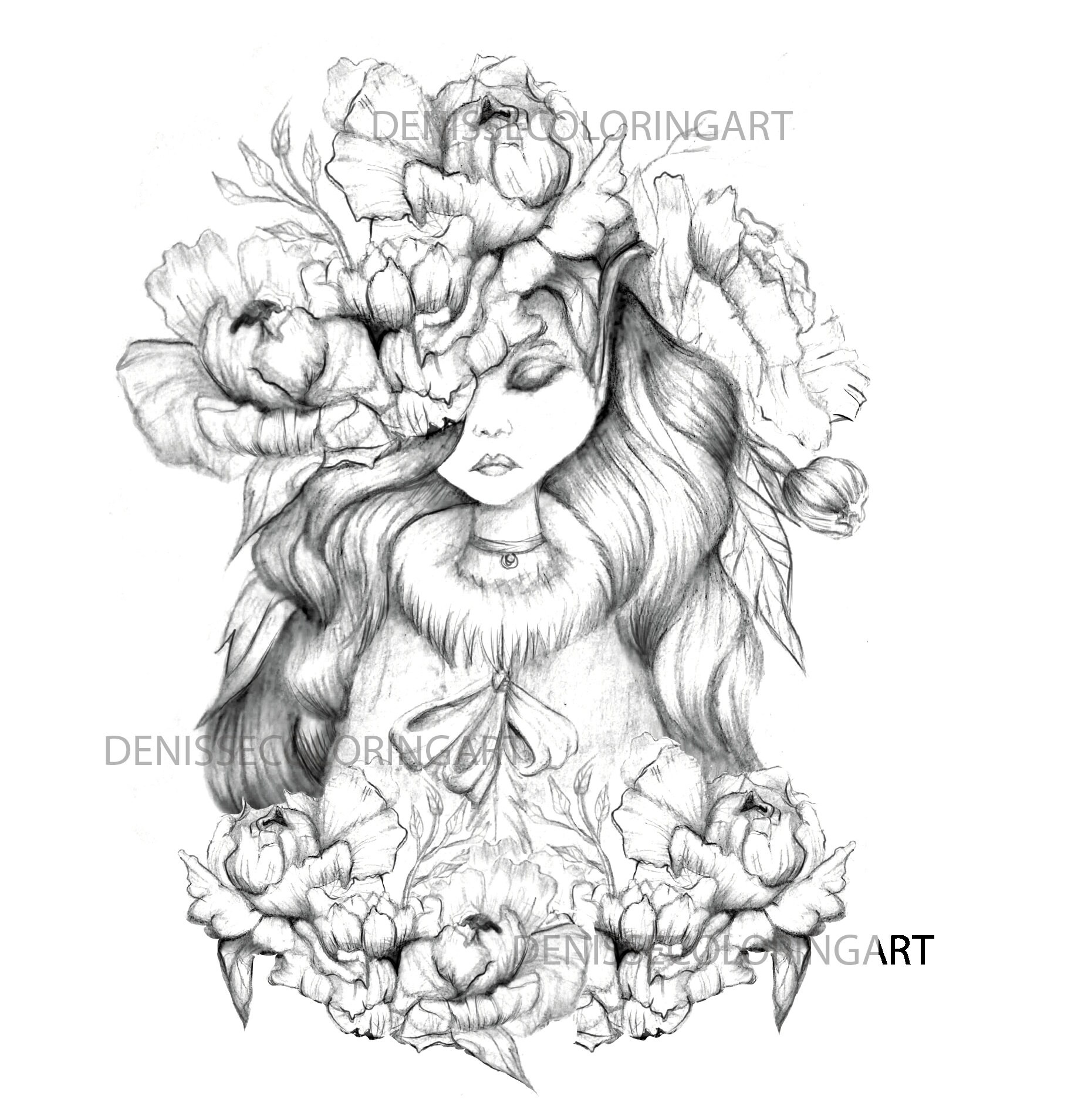 Grayscale Coloring Book Adult Coloring Book Pdf Etsy España
