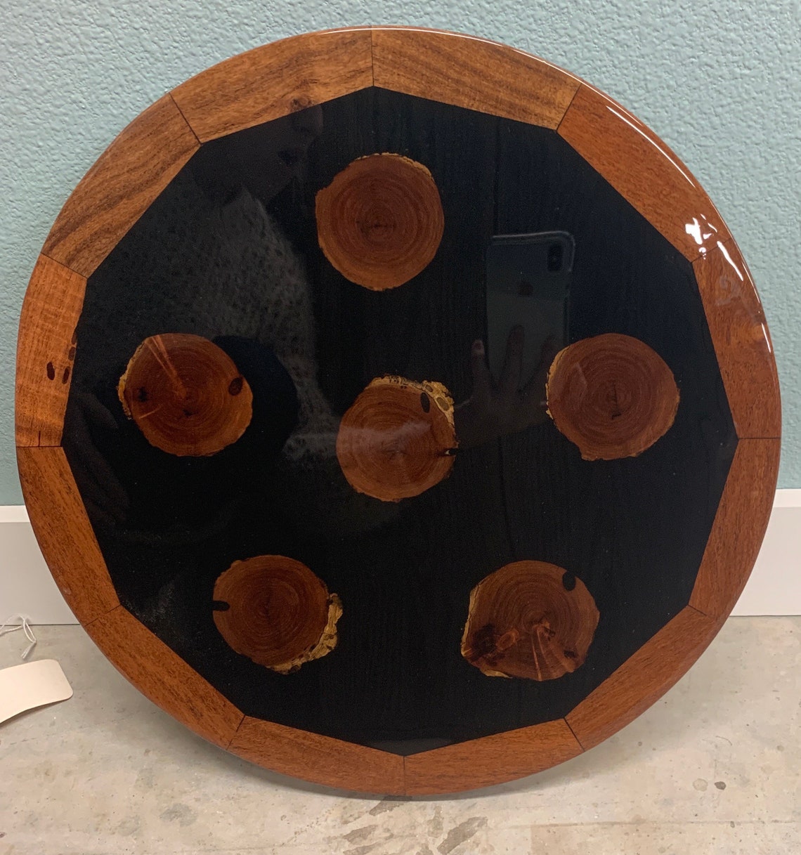 Lazy Susan Handmade Wood Lazy Susan Epoxy Wood Lazy Susan Etsy