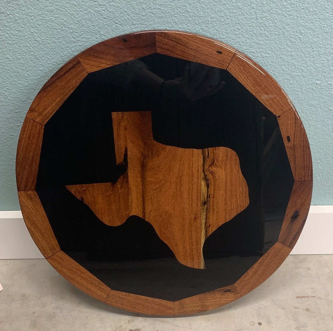 Lazy Susan Handmade Wood Lazy Susan Epoxy Wood Lazy Susan Etsy