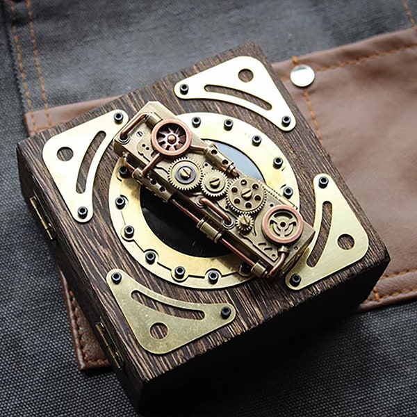 Steampunk Lighter |  refillable handmade cigarette lighter