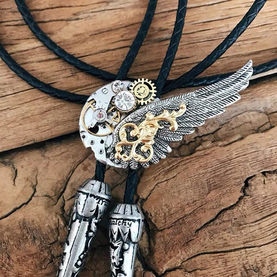 Steampunk Gear Bolo Tie Steampunk Jewelry Steampunk Accessories 