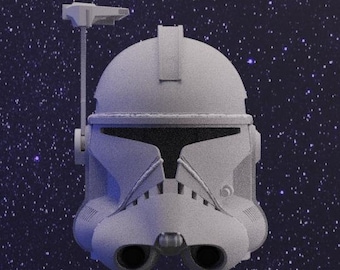 3d Captain Rex Helmet Model