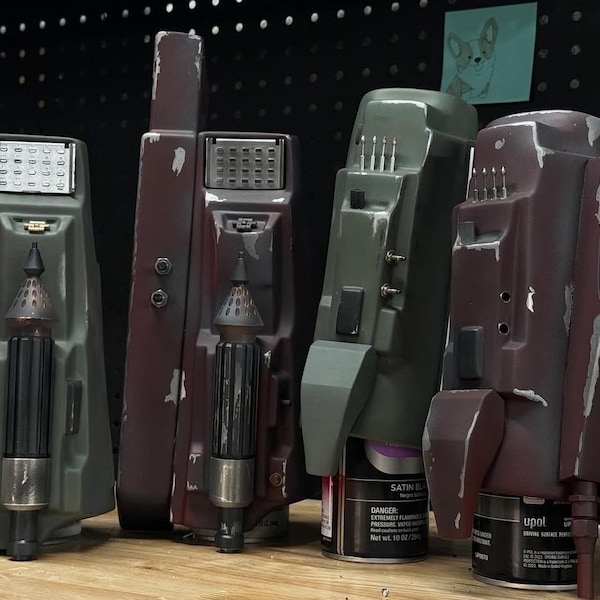 Bemalte Stulpen Boba fett ESB