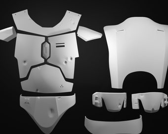 3D Rotj Boba Fett Armor printable files