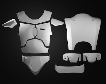 PP2 Boba Fett Armor 3d files