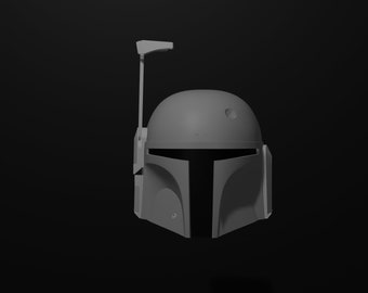 Boba Fett Season 2 Cobb Vanth Helmet 3d file. Dentless also!