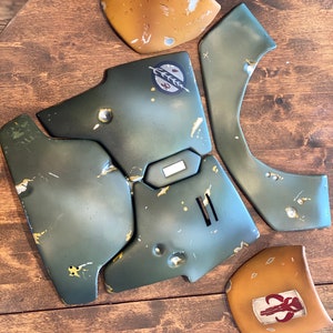 Painted rotj fett armor