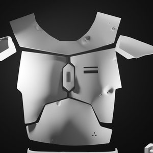 3D Esb Boba Fett Armor Printable Files - Etsy