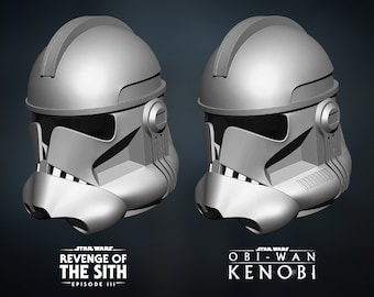 Phase Two Clone Trooper Helmet 3d File Etsy