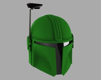 Custom Mando Din Djarin with stalk 3d file