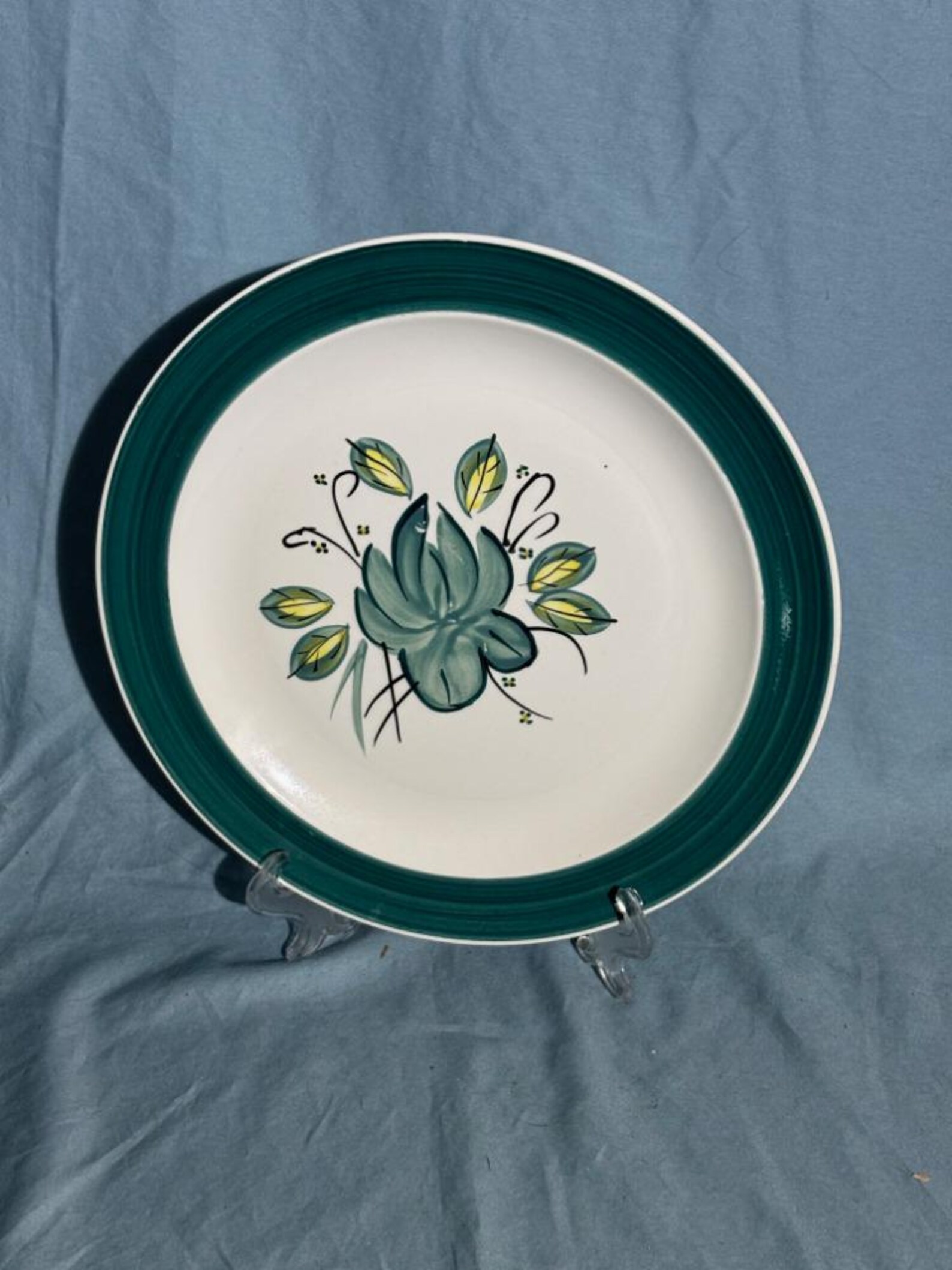Blue Ridge Dinner Plates - Etsy