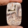 Amazing Top Grade Quality 100% Natural Crazy Lace Agate Radiant Shape Cabochon Loose Gemstone For Making Jewelry 54 Ct. 43X28X5 mm N-861 product logo