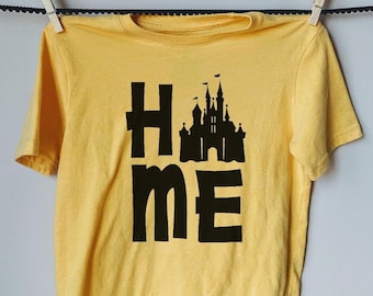 Disney Castle Home Iron On Transfer