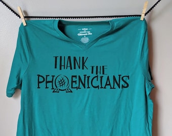 Disney Epcot Thank The Phoenicians Iron On Transfer