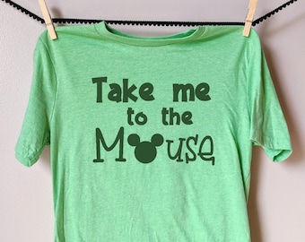 Take Me To The Mouse Iron On Transfer