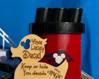 Disney Cruise Ship Personalized Duck Pixie Dust