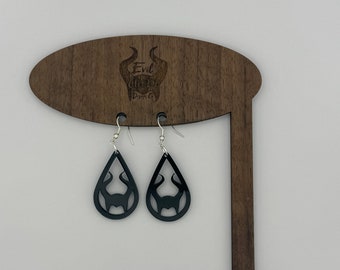 Maleficent Villain Acrylic Disney Earrings