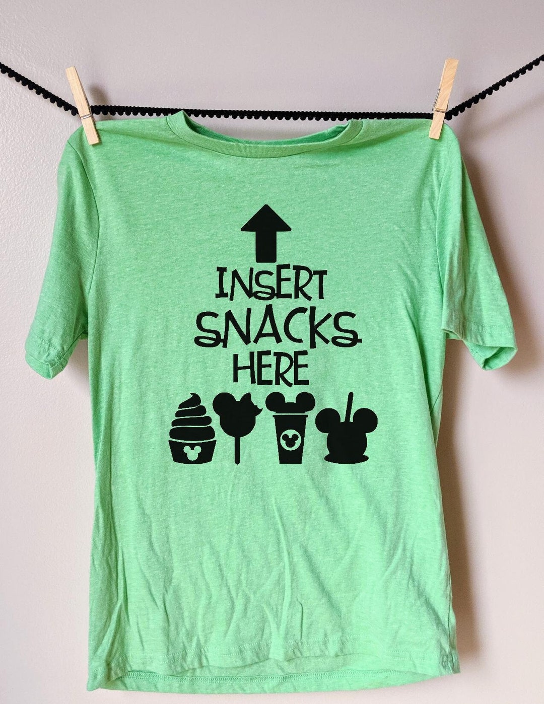 Insert Snacks Here Iron on Transfer - Etsy