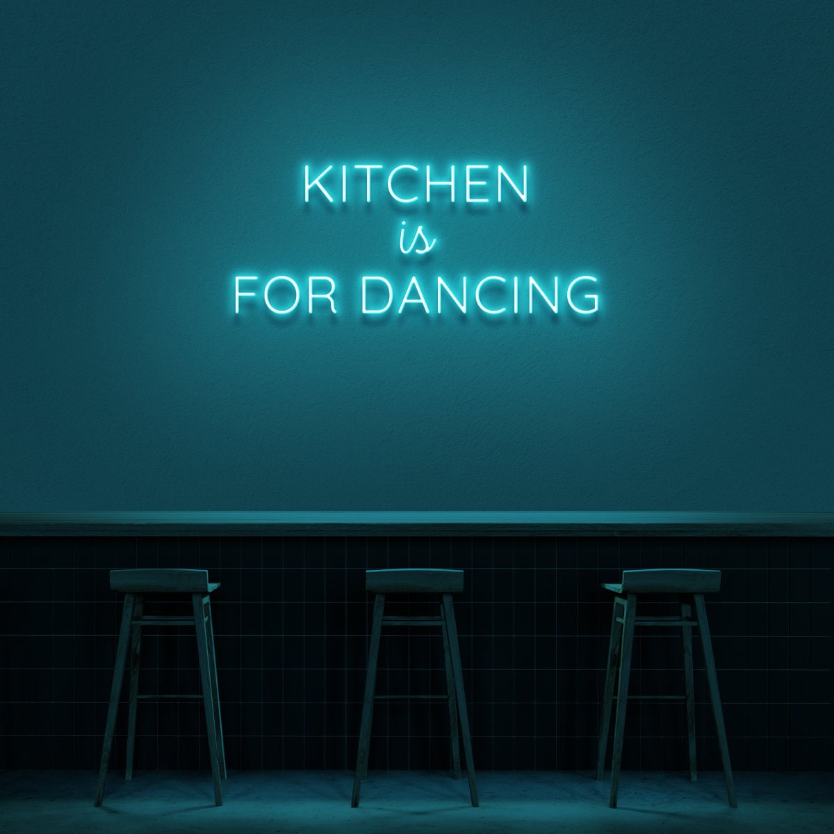 Kitchen is for Dancing LED Neon Sign Custom Neon Sign Neon Etsy