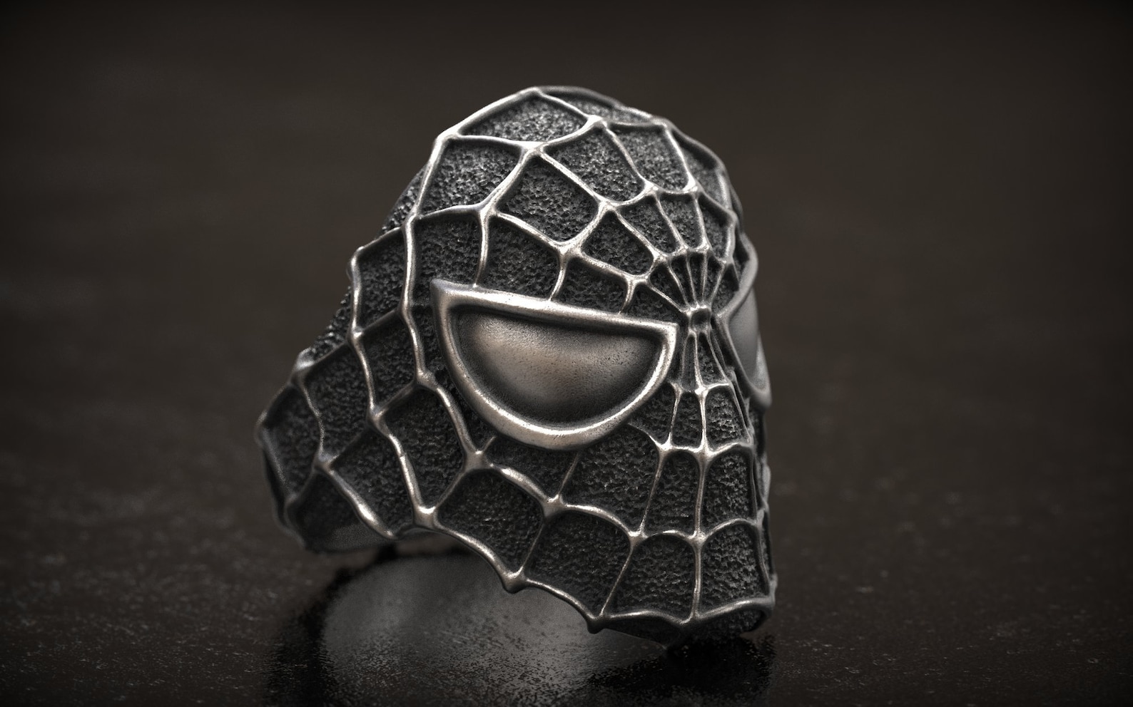 Marvel , Spiderman Ring , Man Ring , 3D Print , 3d Printed Jewellery