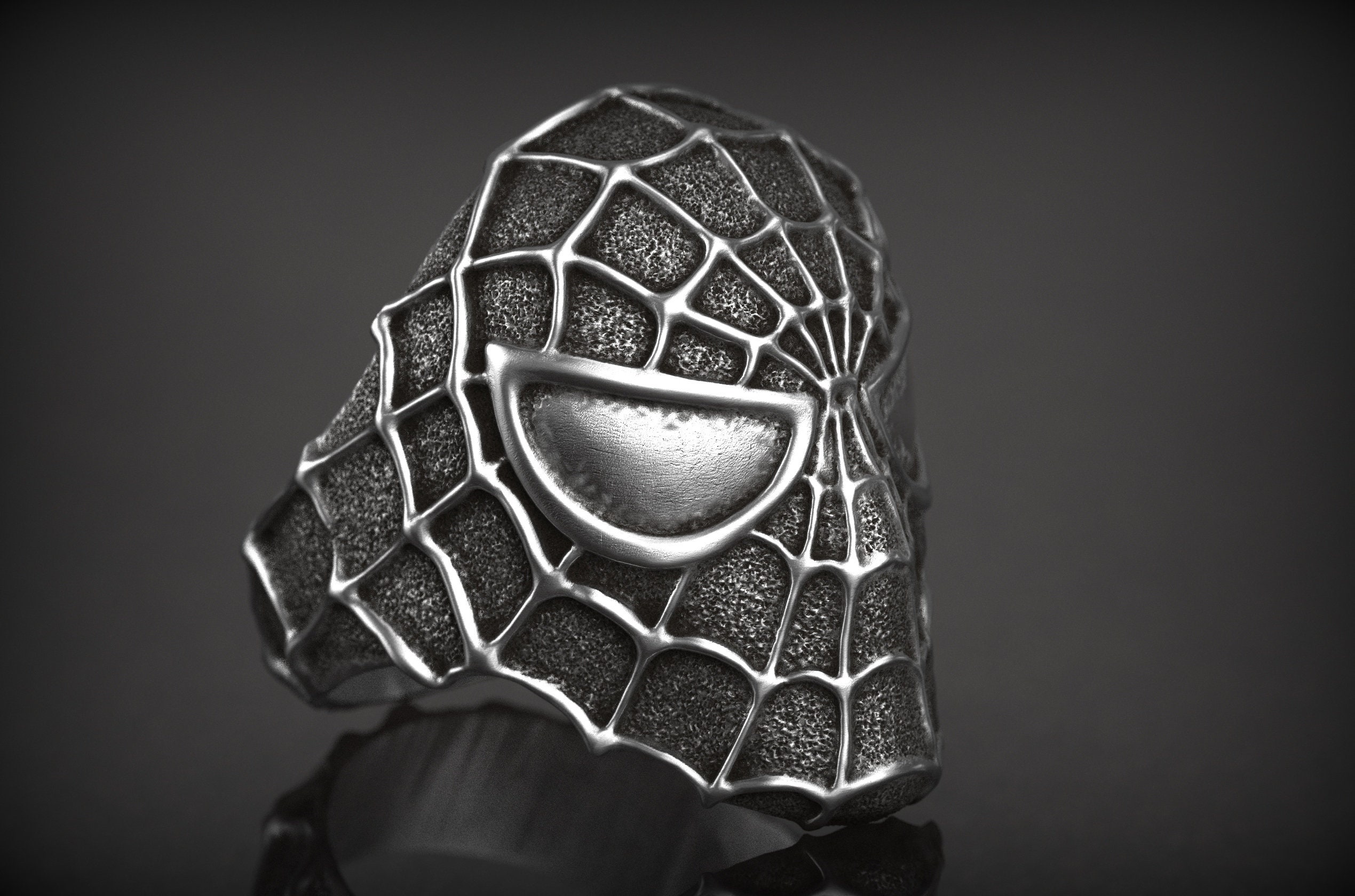 Marvel SpiderMan Ring Man Ring 3D Print 3d printed Etsy