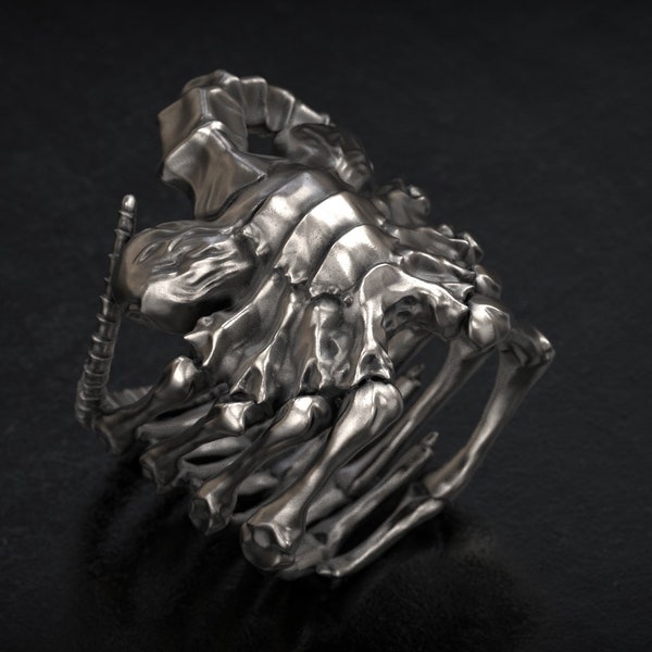 MR. Giger Inspired , Alien Facehugger Ring, Facehugger, Chestburster, Prometheus , Xenomorph, Protomorph , Covenant , 3d printed Jewellery