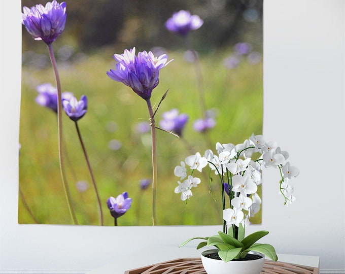 Desert Hyacinth Tapestry|California Native Wildflowers|Southwestern Wildflowers|Unique Gift|Home Decor|California Native Plants|Plant Lover