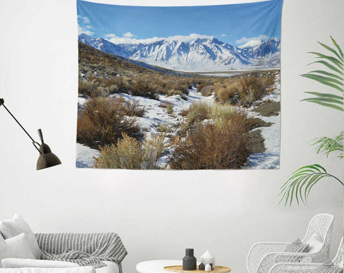 Snowy Mountains Tapestry