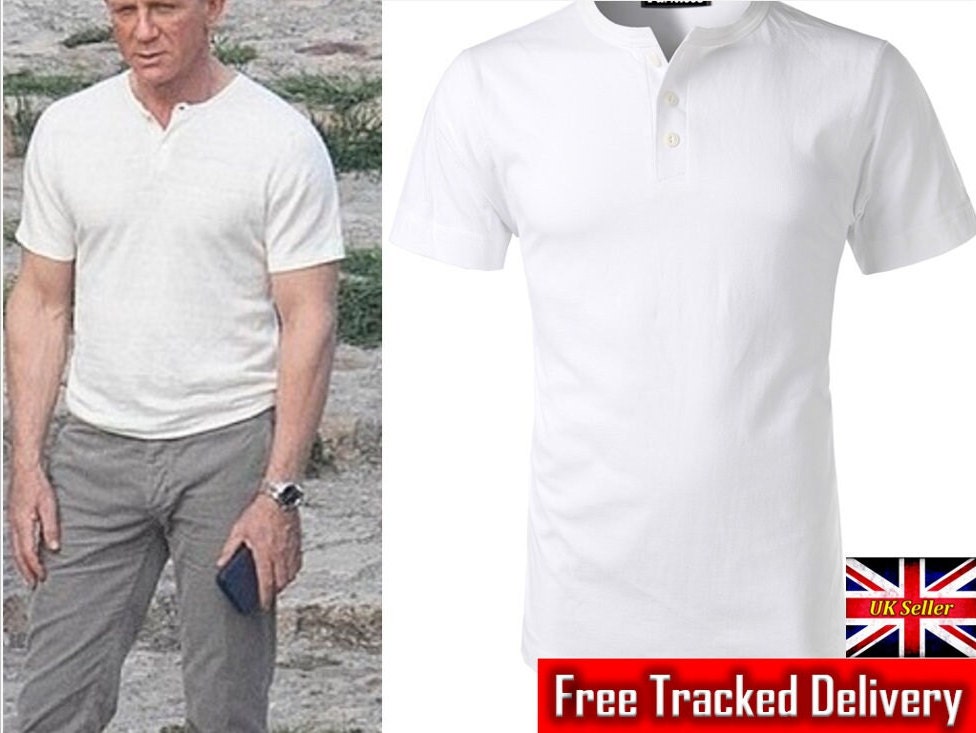 daniel craig short sleeve shirt