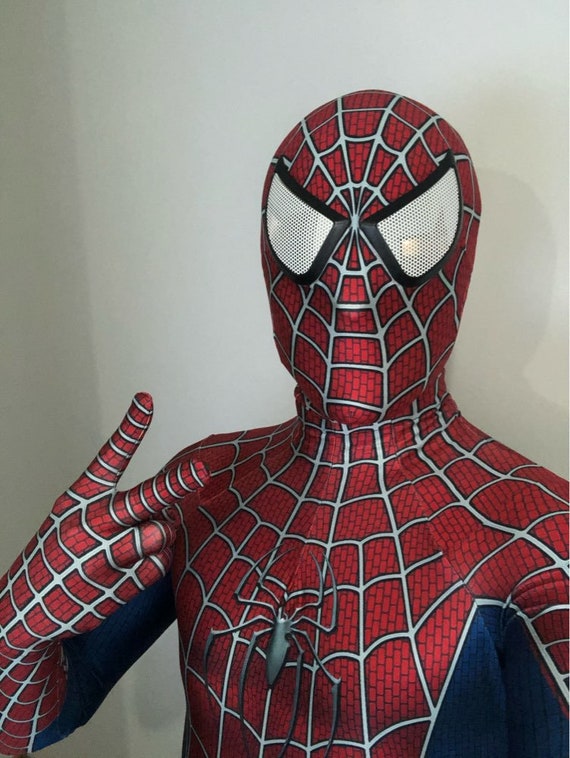 Costume Spiderman lusso con guanti e stivali 