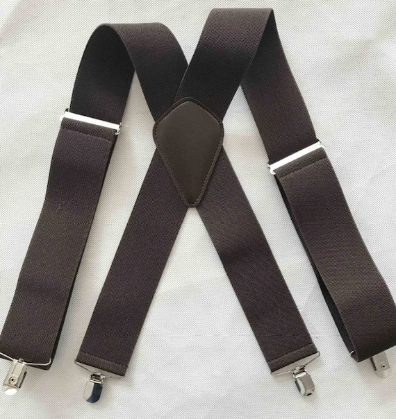 Men's Midnight Blue X3.5cm Braces Suspenders 