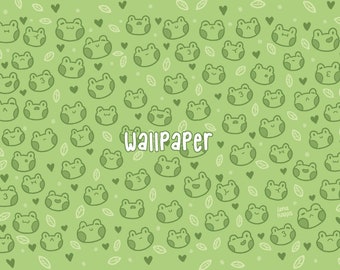 Frog Pattern - PC Background