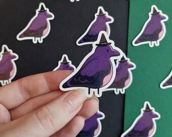 Witchy raven - Venyl Sticker