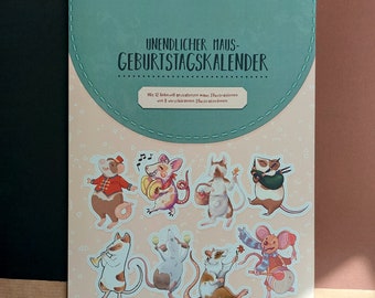 Infinite Mouse Birthday Calendar