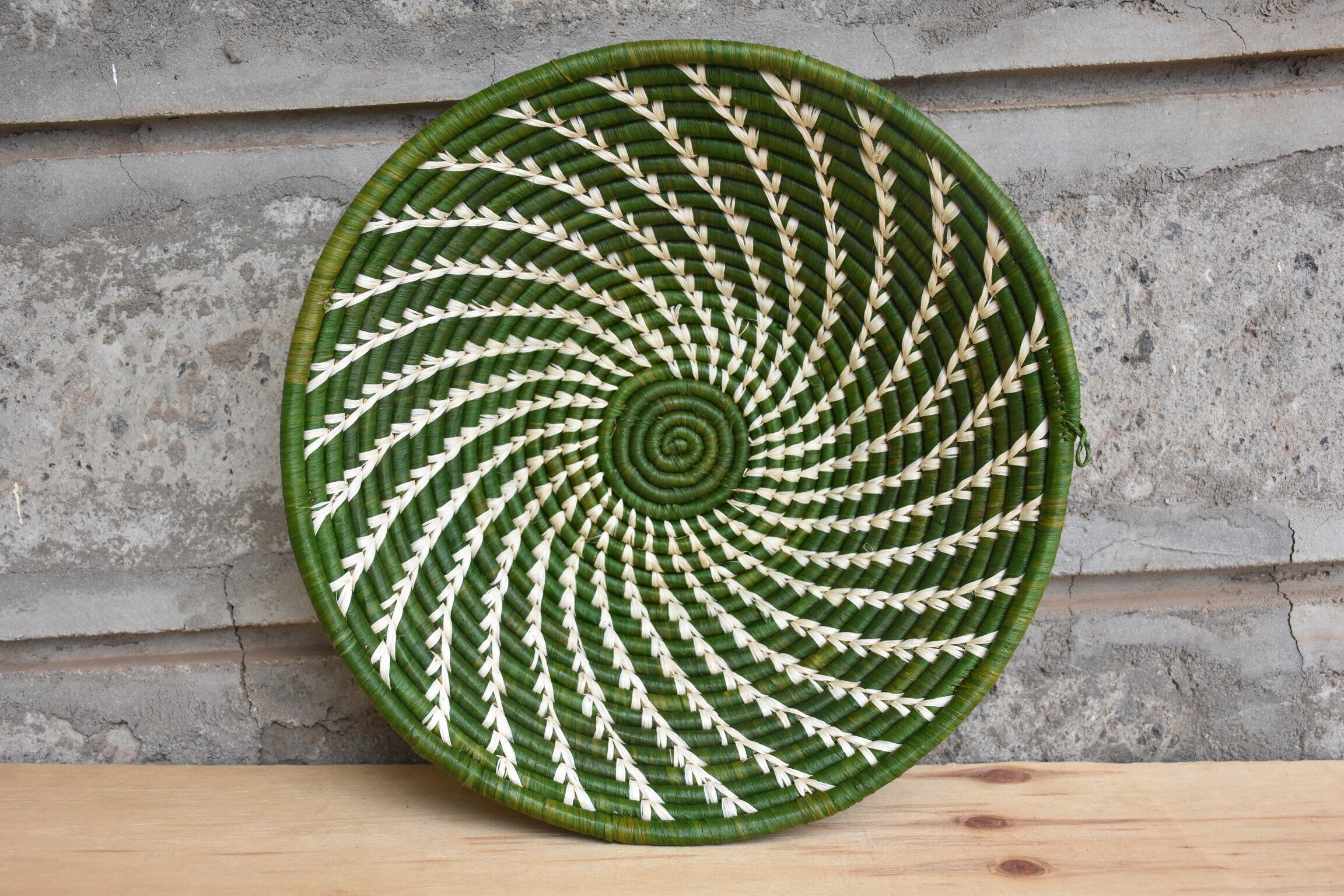 ON SALE African Wall Art Decor Woven Raffia Wall Baskets Etsy