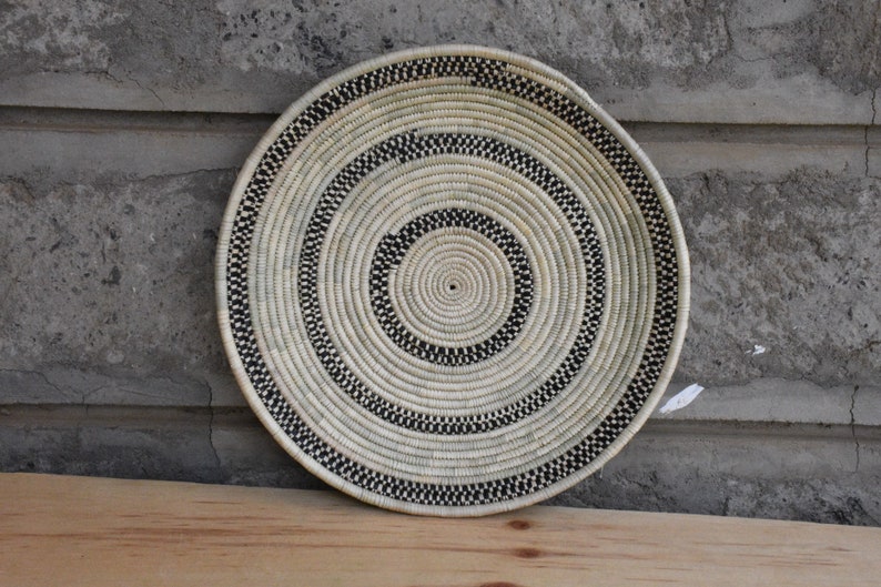 African Wall Basket Set Boho Basket Wall Decor African Wall Etsy