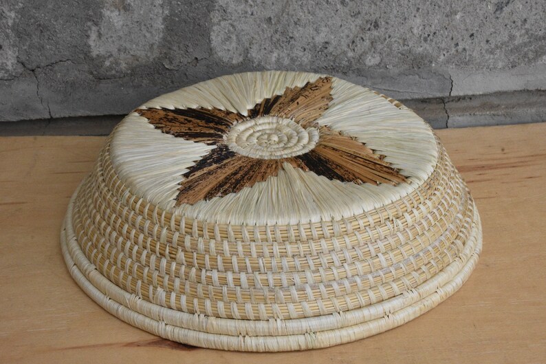 ON SALE African Home Decor Basket Woven Wall Hanging Basket Etsy