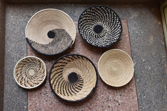 Hand woven baskets for wall new arrivals