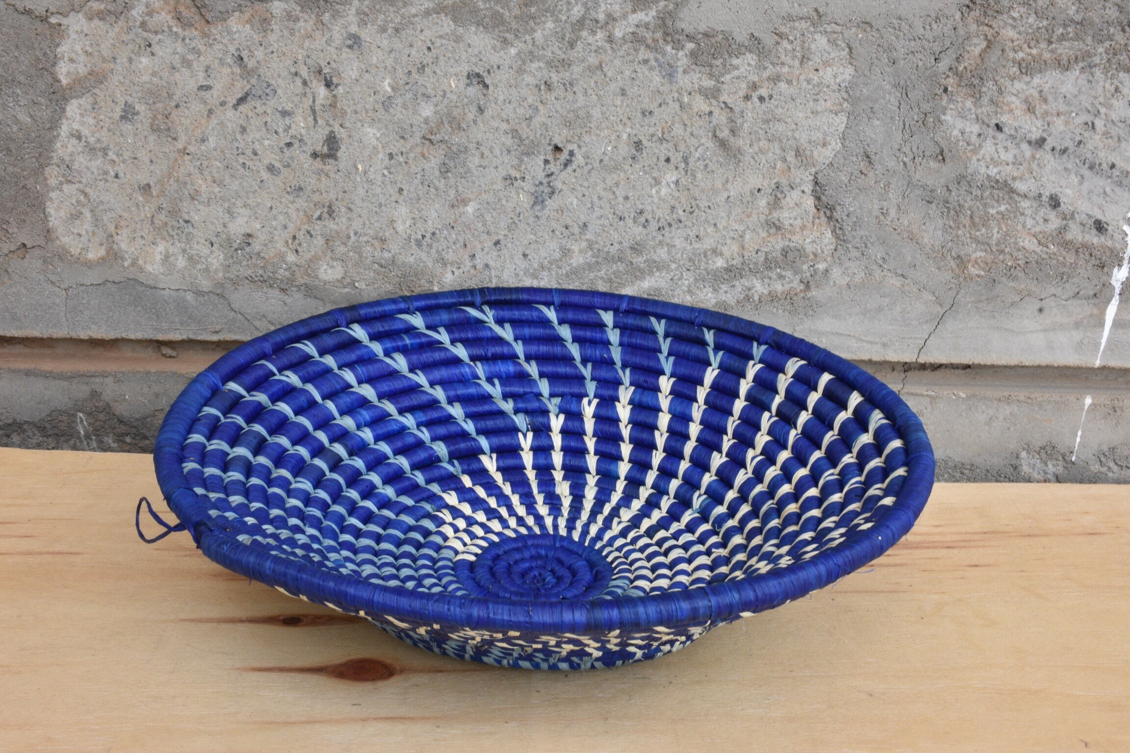 African Wall Basket Woven Wall Hanging Basket African Woven Etsy