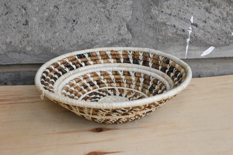 ON SALE Woven Wall Basket African Baskets Wall Decor Hand Etsy