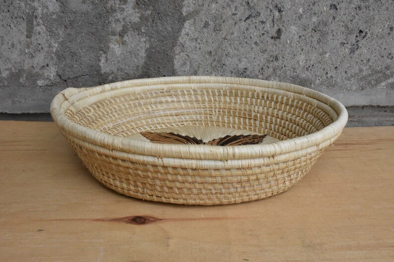 ON SALE African Home Decor Basket Woven Wall Hanging Basket Etsy