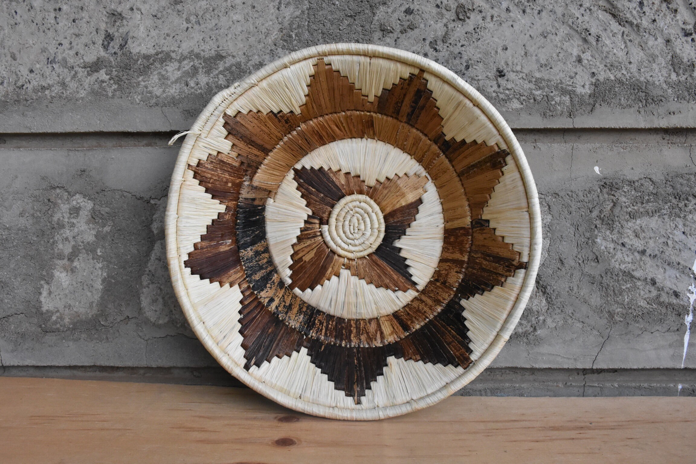 Woven Wall Basket African Baskets Wall Decor Hand Woven Wall Etsy