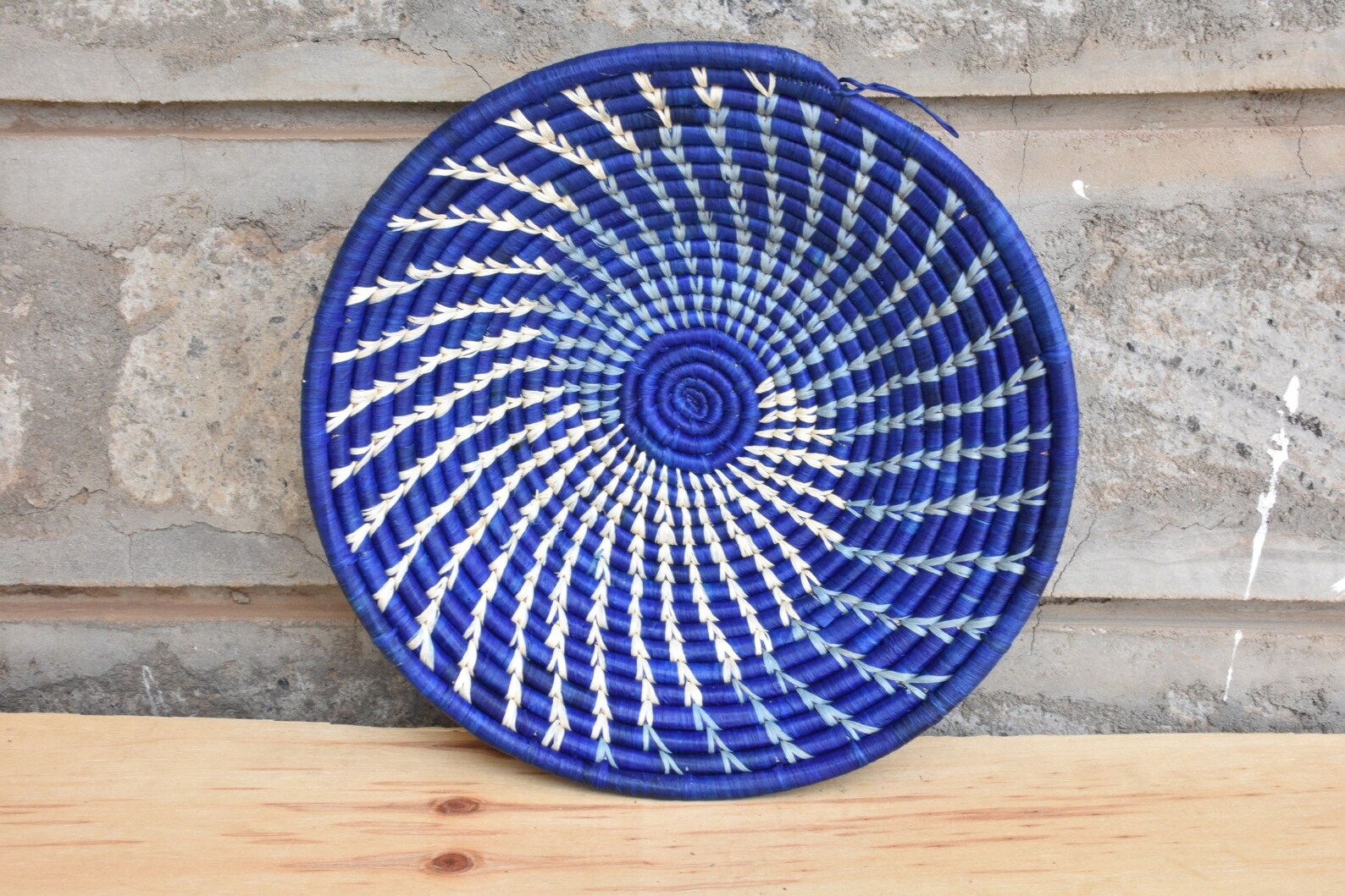 African Wall Basket Woven Wall Hanging Basket African Woven Etsy