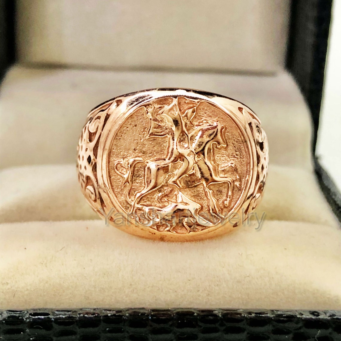 Sovereign Ring Sovereign Silver Mens Ring Sovereign Etsy