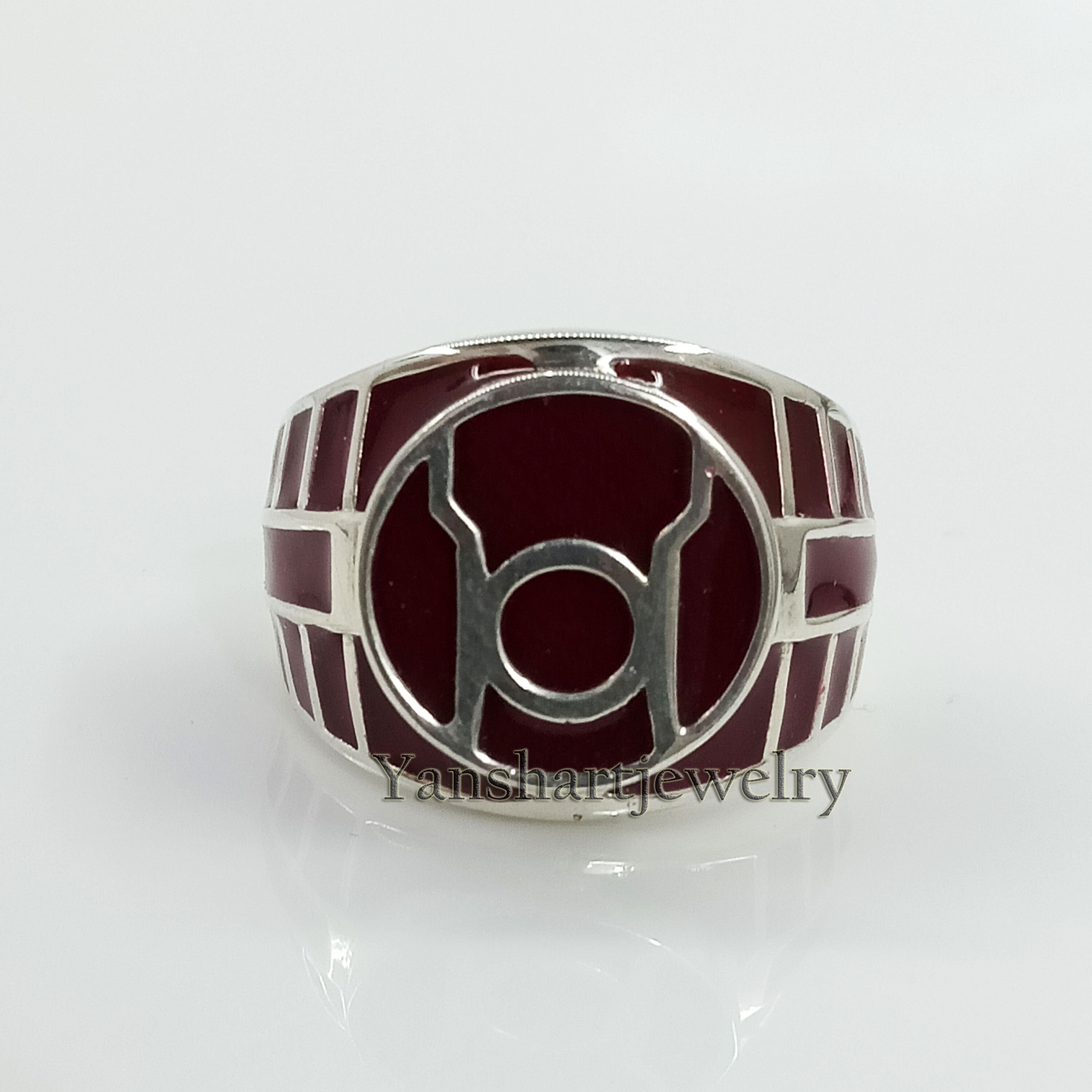 Lantern Ring Red Lantern Men's Ring Lantern Jewelry Etsy