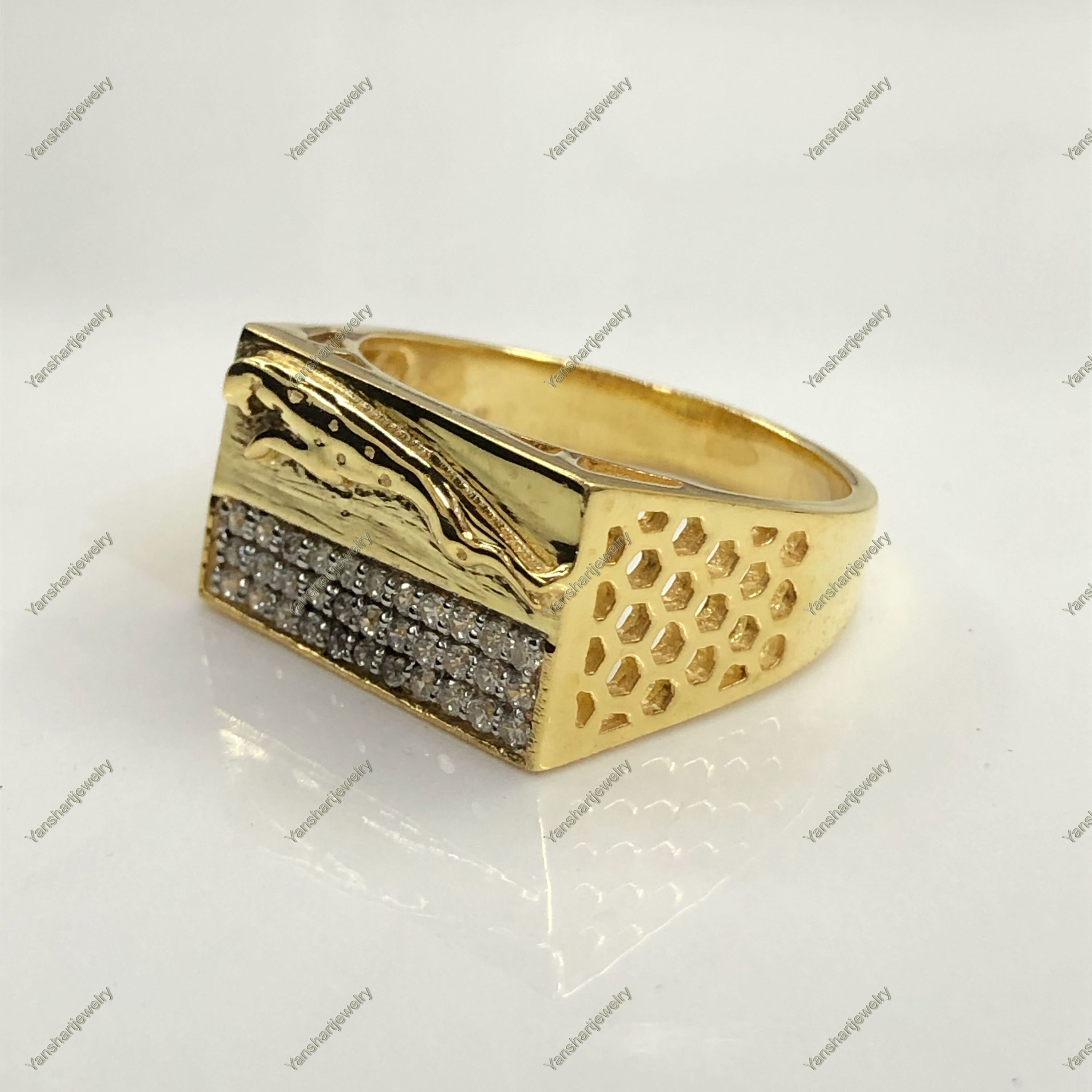 Jaguar Silver Mens Ring Jaguar logo Band Personalized | Etsy